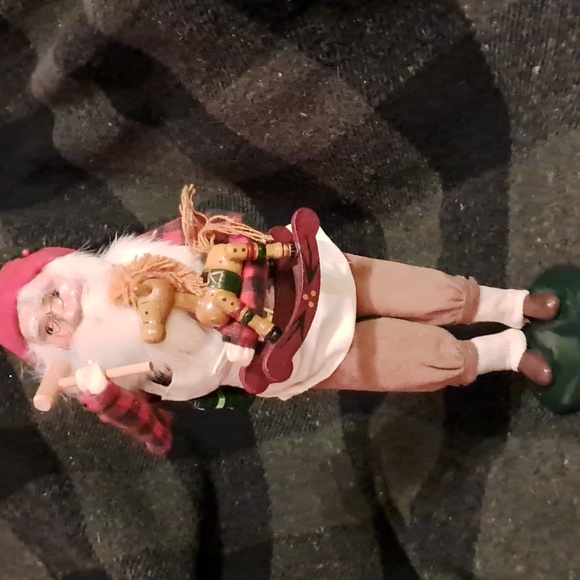Byers Choice Caroler "Working Santa" 1992 - Picture 1 of 7